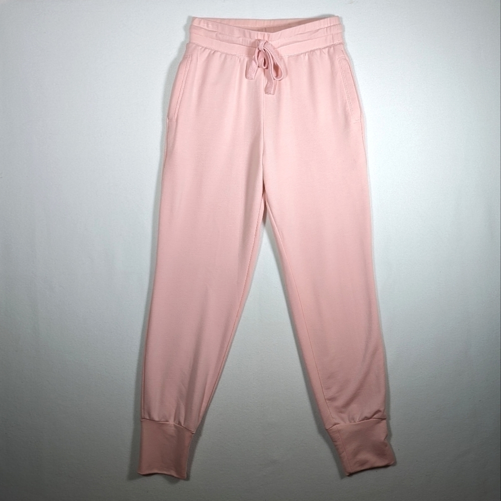 Fabletics Women's High Waisted Pink Joggers Sz S - Picture 2 of 7